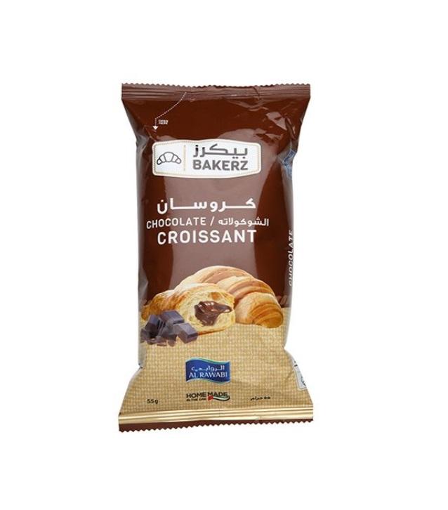 Al Rawabi Bakerz Chocolate Croissant - 55g