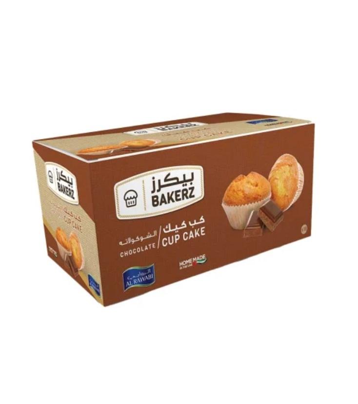 Al Rawabi Bakerz Chocolate Cup Cake - 30g x 18