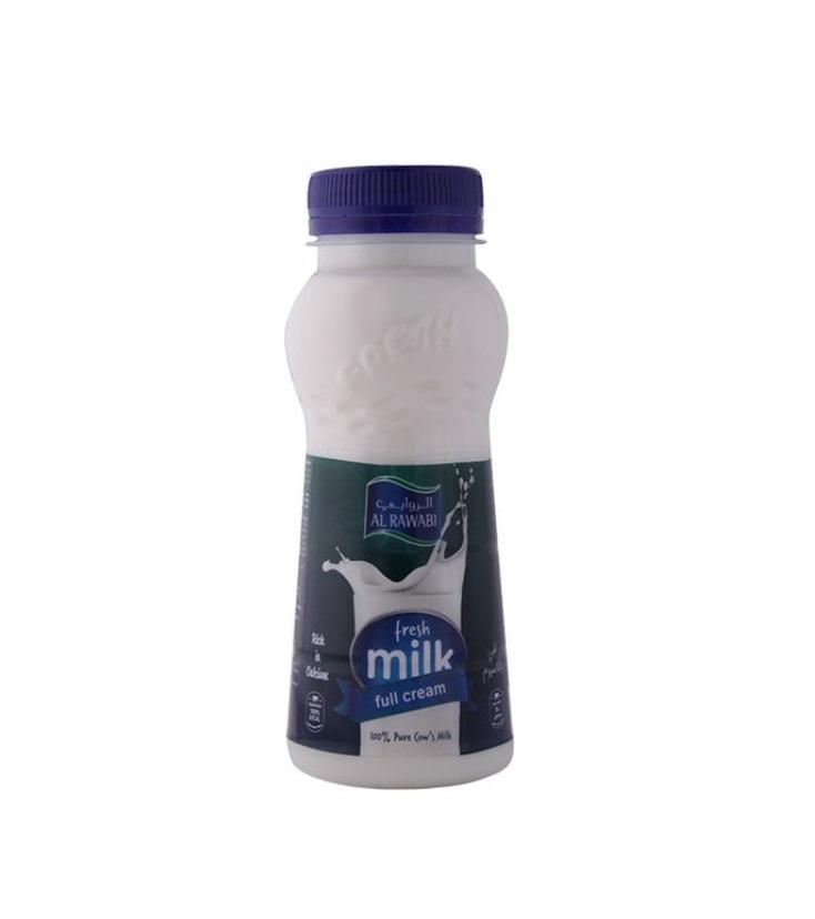 Al Rawabi Full Cream Fresh Milk - 250 ml