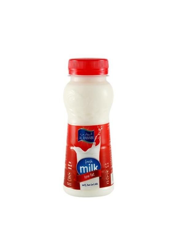 Al Rawabi Low Fat Fresh Milk - 200 ml
