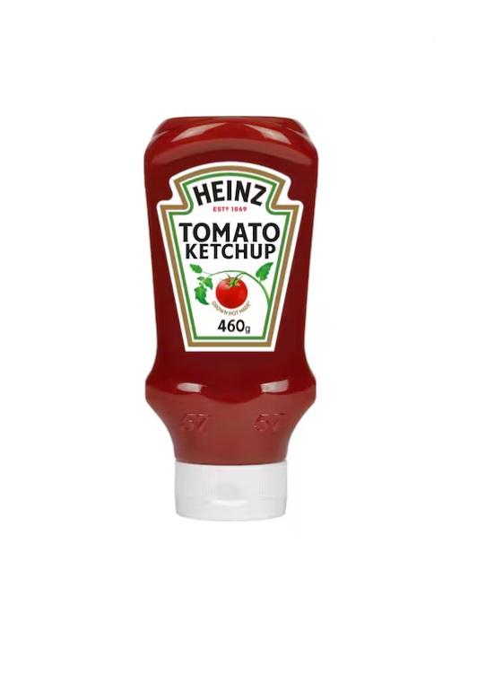 Heinz Tomato Ketchup, PET Upside Down Bottle - 460g
