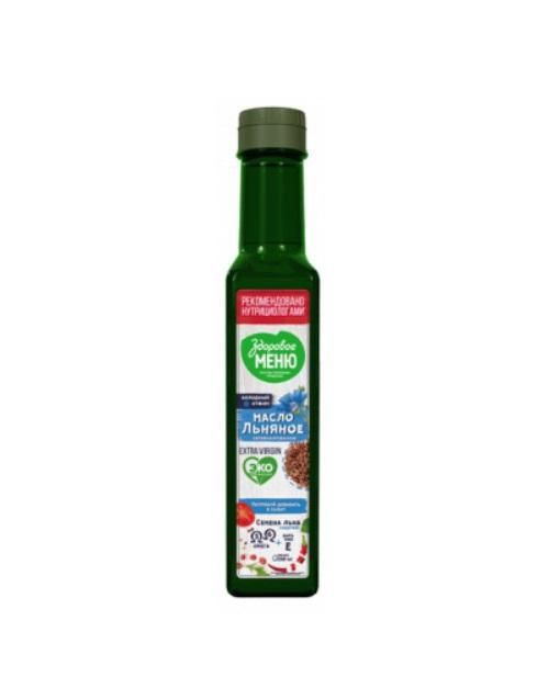 Healthy Menu Unrefined Flaxseed Oil - 250 ml