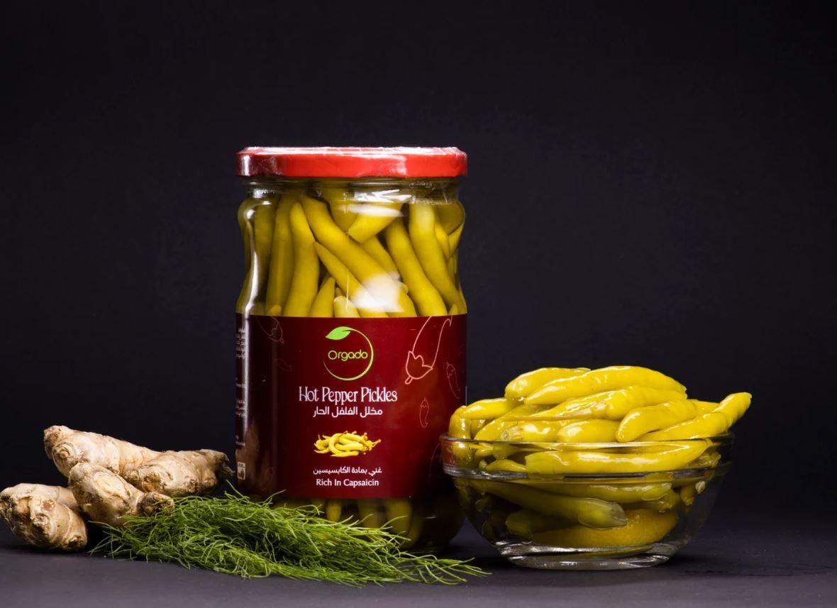 Orgado Hot Pepper Pickles - 370g