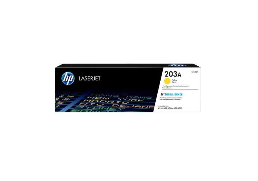 HP 203A Yellow Toner Cartridge CF542A