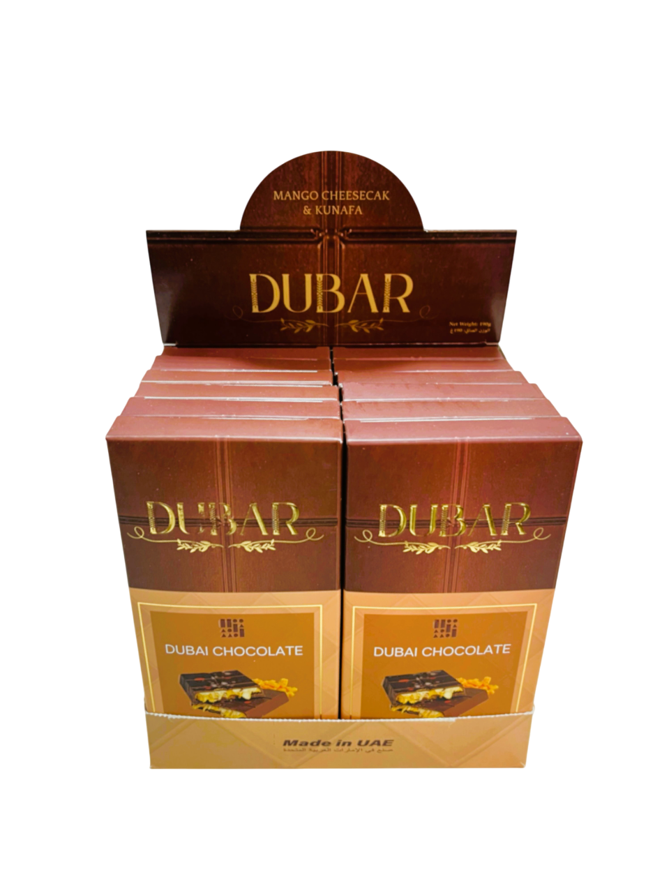 Dubar Dubai Chocolate, Mango Cheesecake & Kunafa - 190g