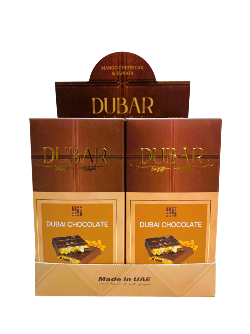 Dubar Dubai Chocolate, Mango Cheesecake & Kunafa - 190g