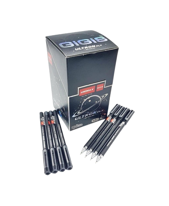 GIGIS Unimax Ultron DLX, 1.00 mm, Black - Pack of 50