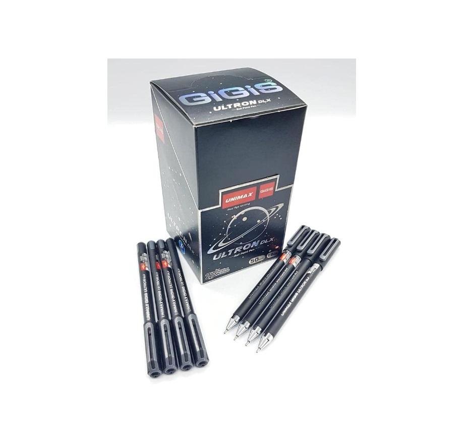GIGIS Unimax Ultron DLX, 1.00 mm, Black - Pack of 50