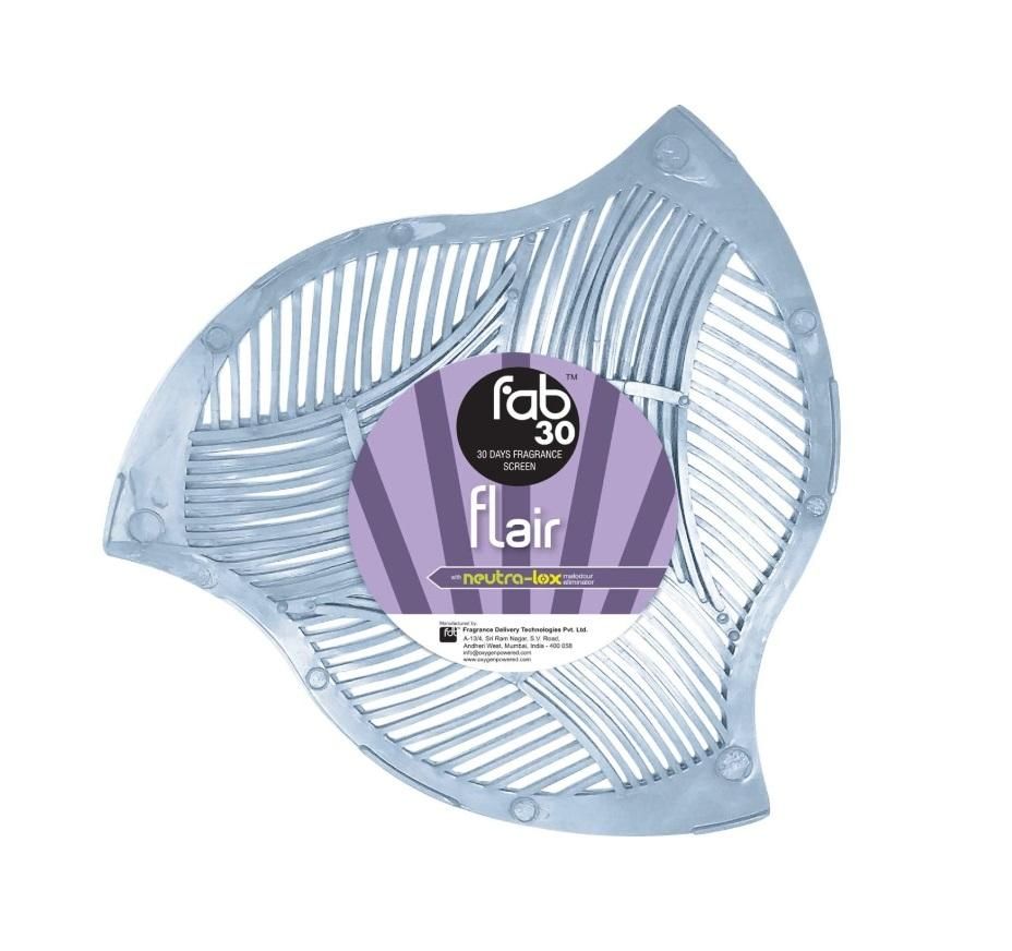 Fab 30 Fragrance Splash Urinal Screen Deodorizer - Flair Scent