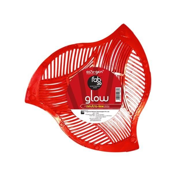Fab 30 Fragrance Splash Urinal Screen Deodorizer - Glow Scent