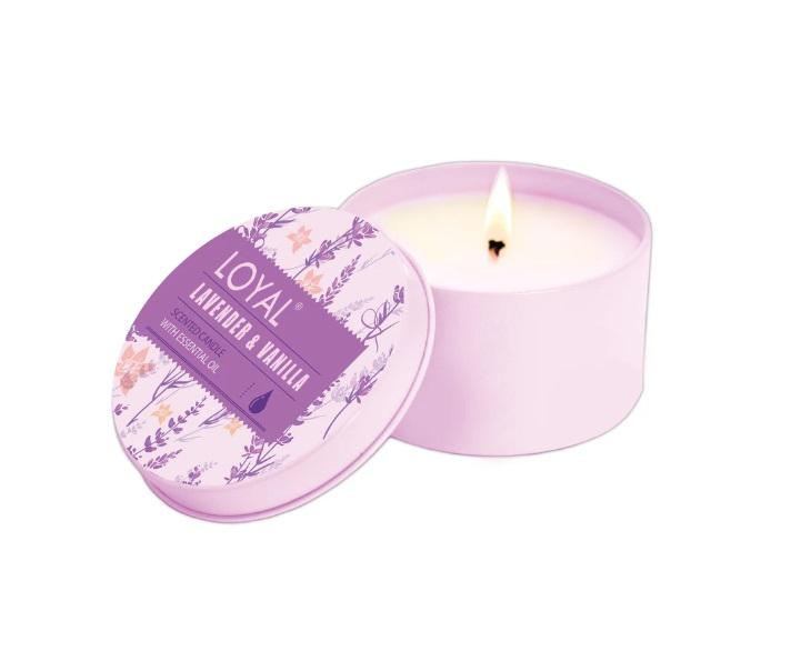 Loyal Lavender & Vanilla Scented Candle - 150 ml