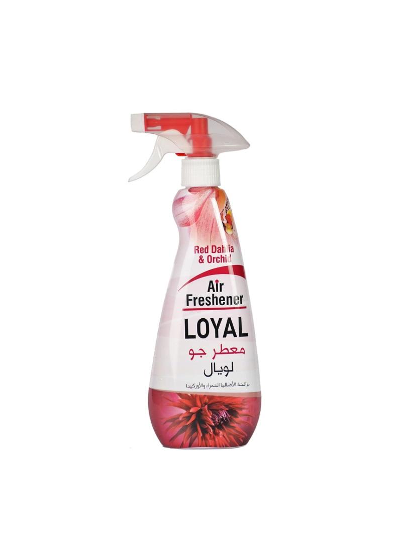 Loyal Air Freshener, Red Dahlia & Orchid Scent - 450 ml