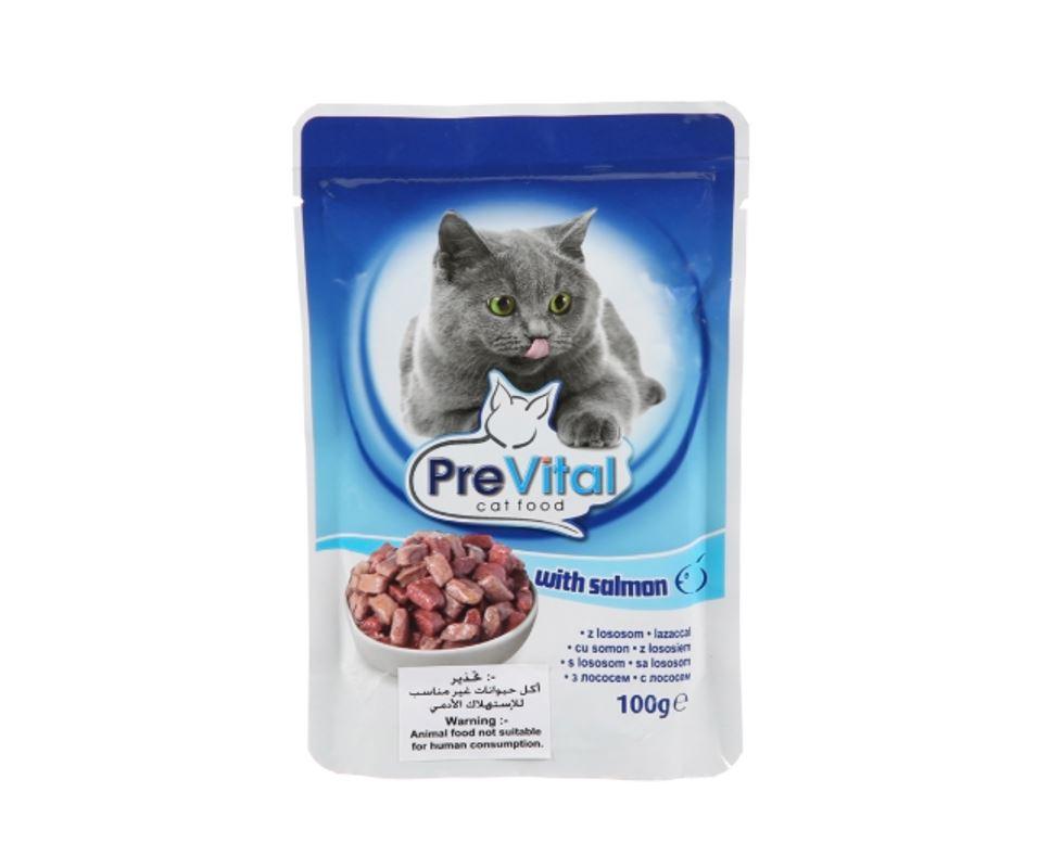 Prevital Cat Food with Veal - 100g