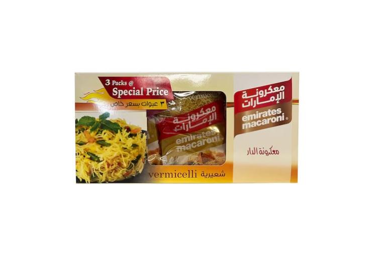 Emirates Macaroni Vermicelli - 400g (Pack of 3)
