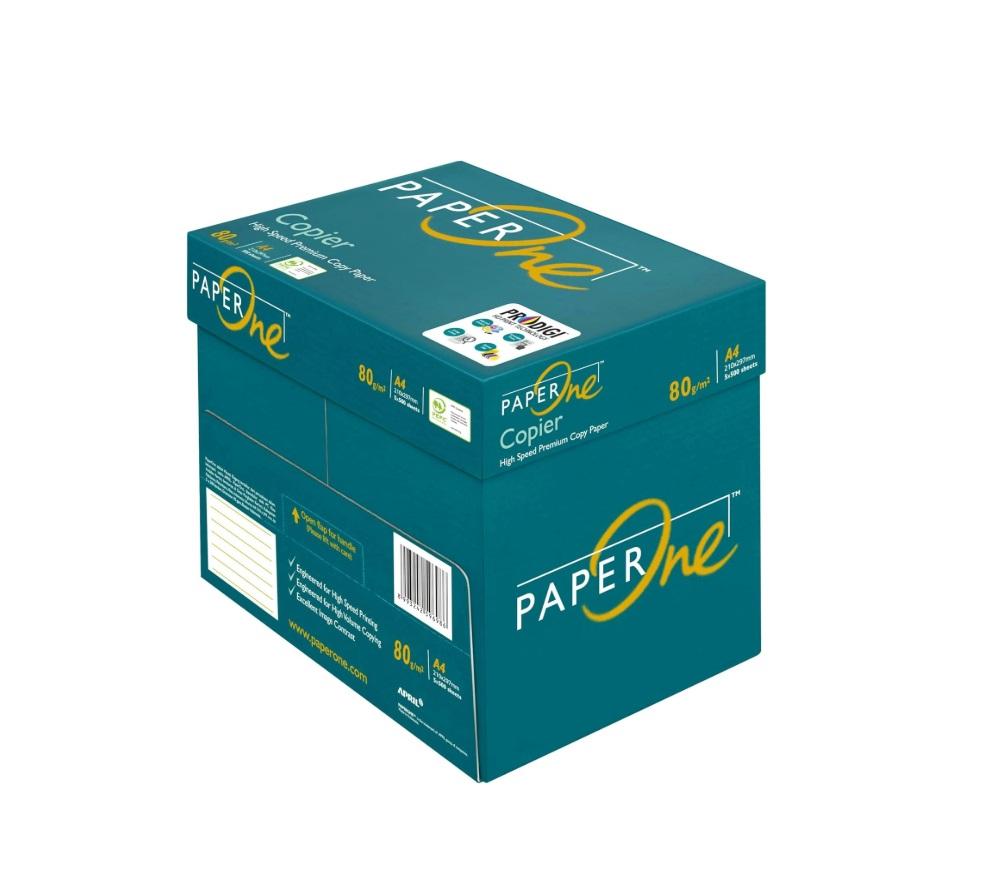 PaperOne Copier Premium A4 Copy Paper, 80 GSM - 500 Sheets x 5