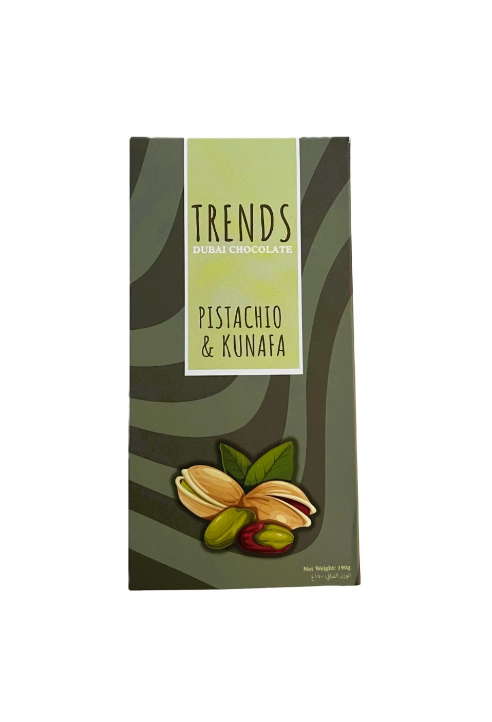 Trends Dubai Chocolate, Pistachio & Kunafa - 190g