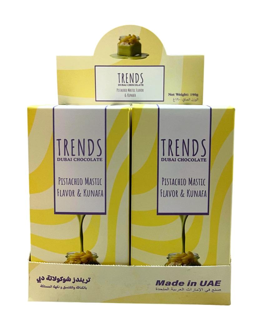 Trends Dubai Chocolate Mastic, Pistachio & Kunafa - 190g