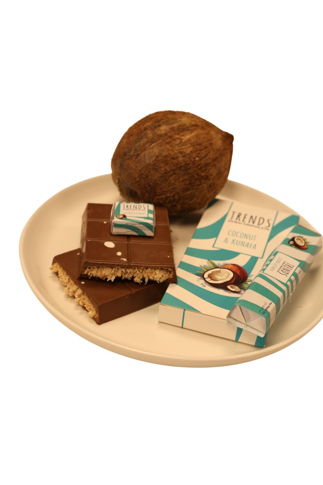 Trends Dubai Chocolate, Coconut & Kunafa - 190g