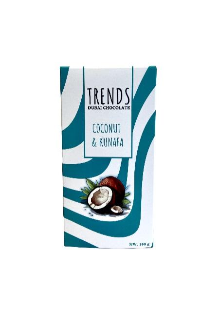 Trends Dubai Chocolate, Coconut & Kunafa - 190g