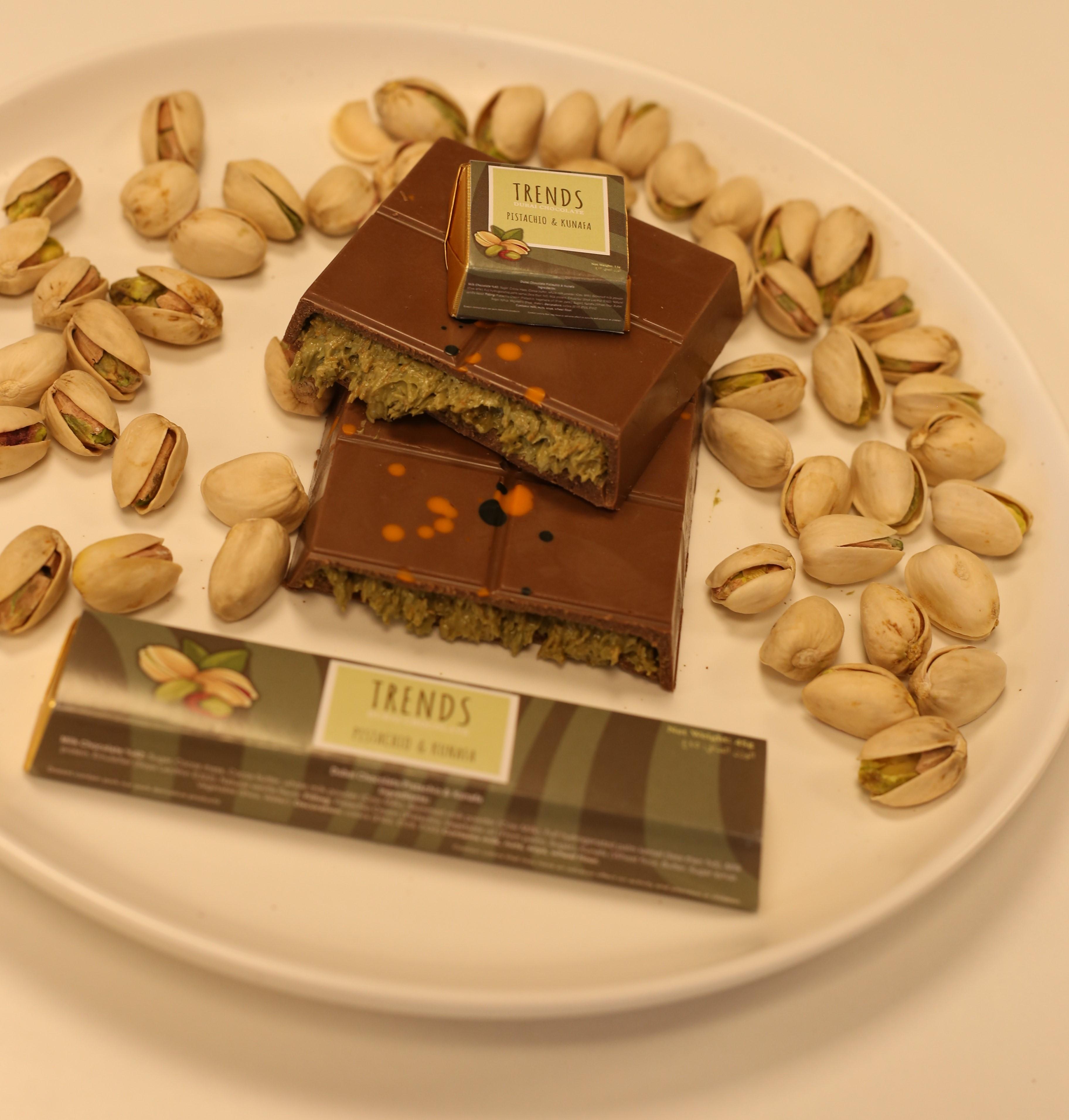 Trends Dubai Chocolate, Pistachio & Kunafa - 45g