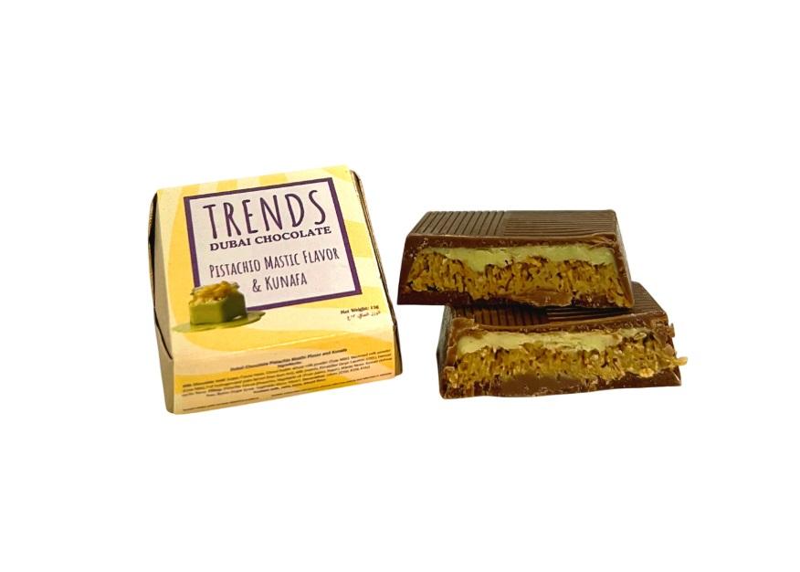 Trends Dubai Chocolate Mastic, Pistachio & Kunafa - 13g
