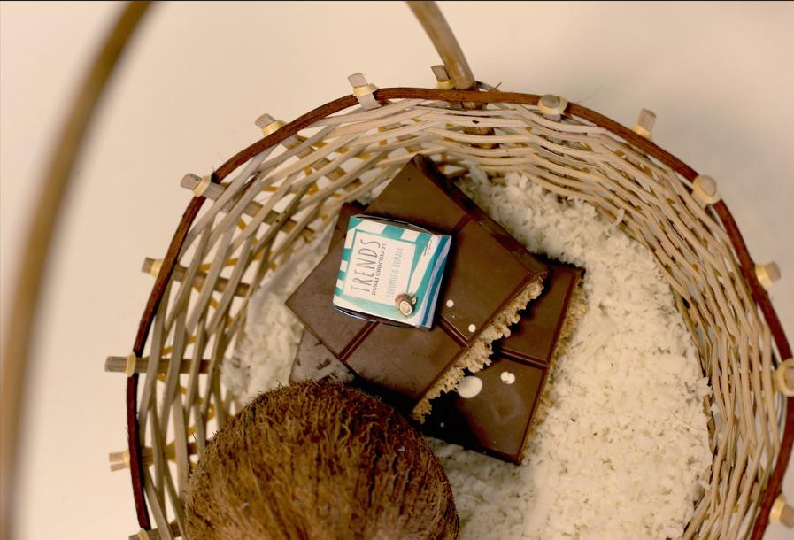 Trends Dubai Chocolate, Coconut & Kunafa - 13g