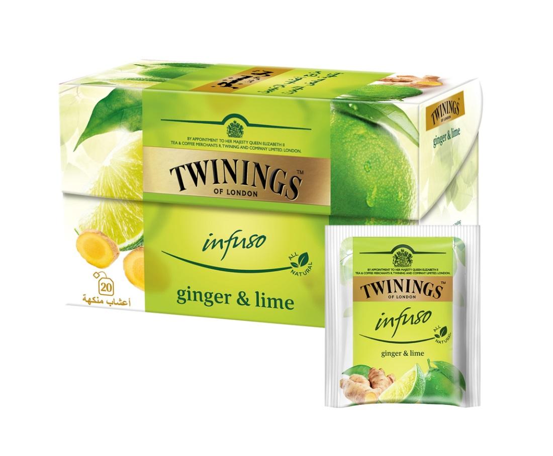 Twinings Ginger & Lime Tea - 20 Bags