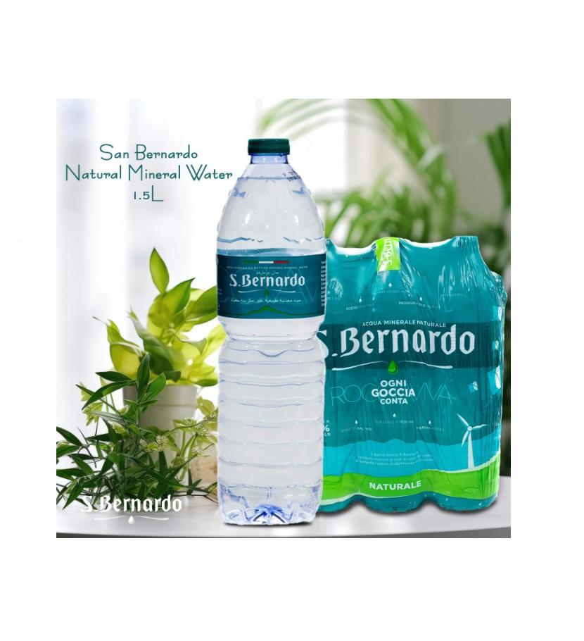 San Bernardo Still Water, PET Bottle - 1.5 Liter x 6