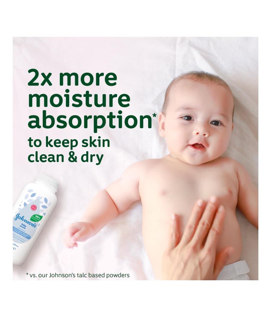 Johnson's Baby Powder, Cornstarch Formulation - 400g + 200g