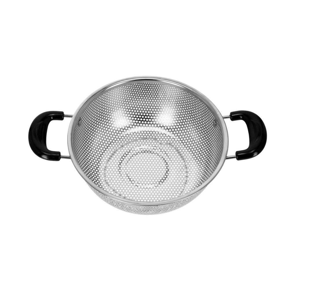 Royalford 28.5 cm Stainless Steel Micro-Perforated Colander, RF5405