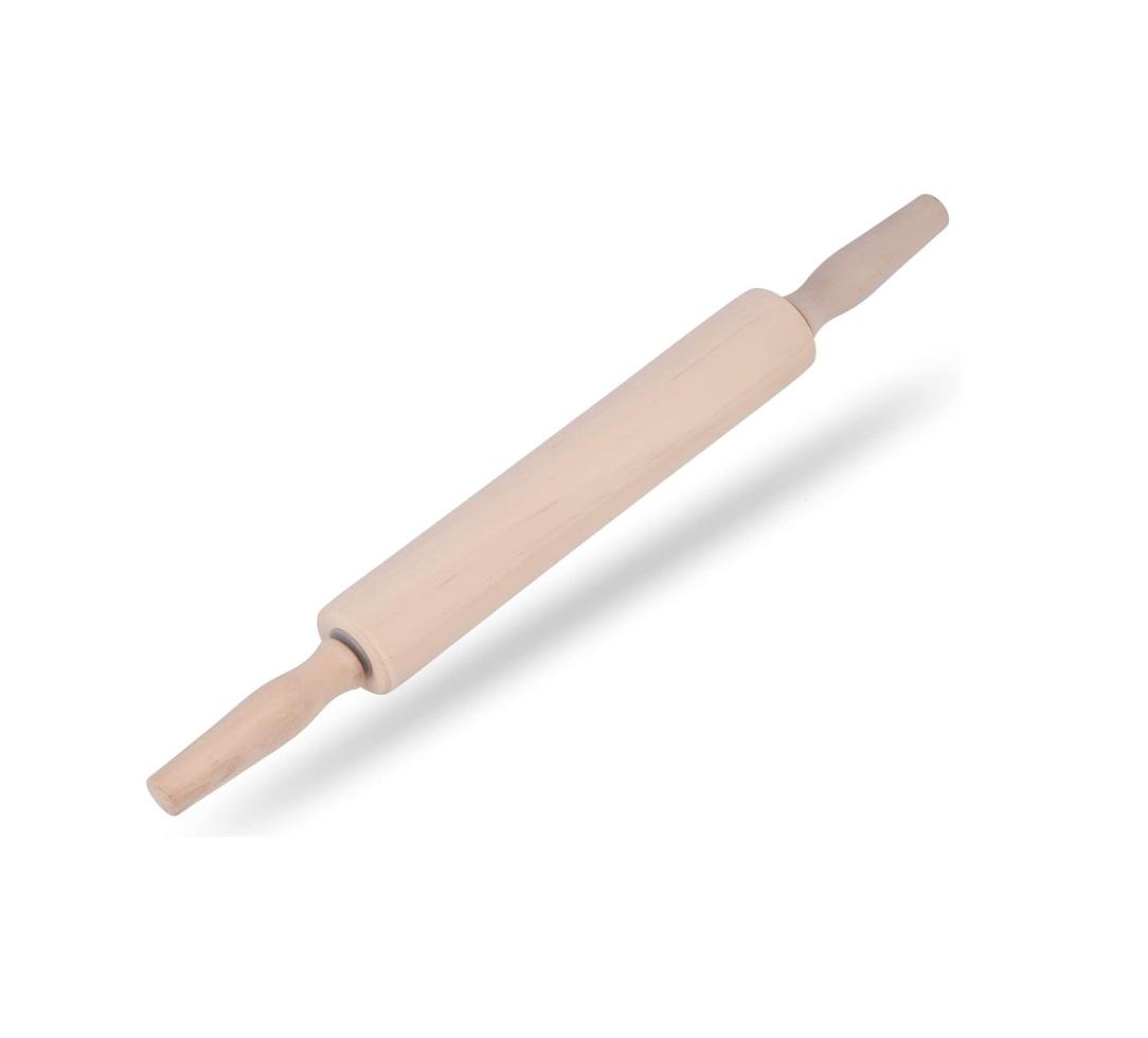 Royalford 26 cm Bamboo Rolling Pin, RF9499