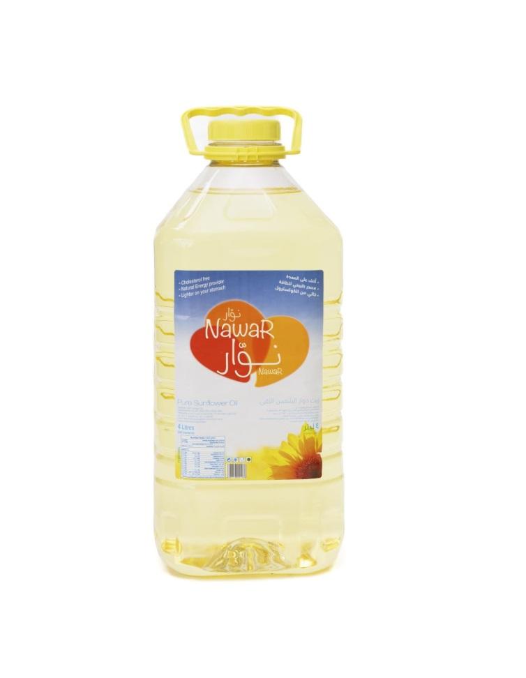 Nawar Sunflower Oil - 4 Liter