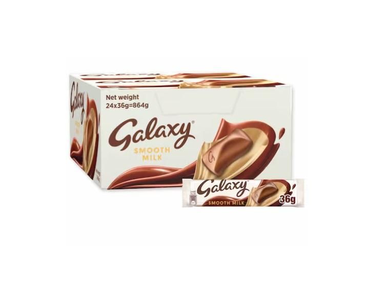 Galaxy Smooth Milk Chocolate - 36g x 24