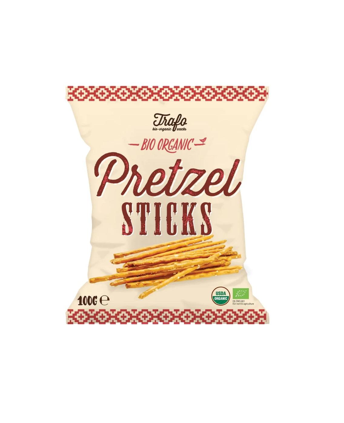 Trafo Bio Organic Pretzel Sticks - 100g