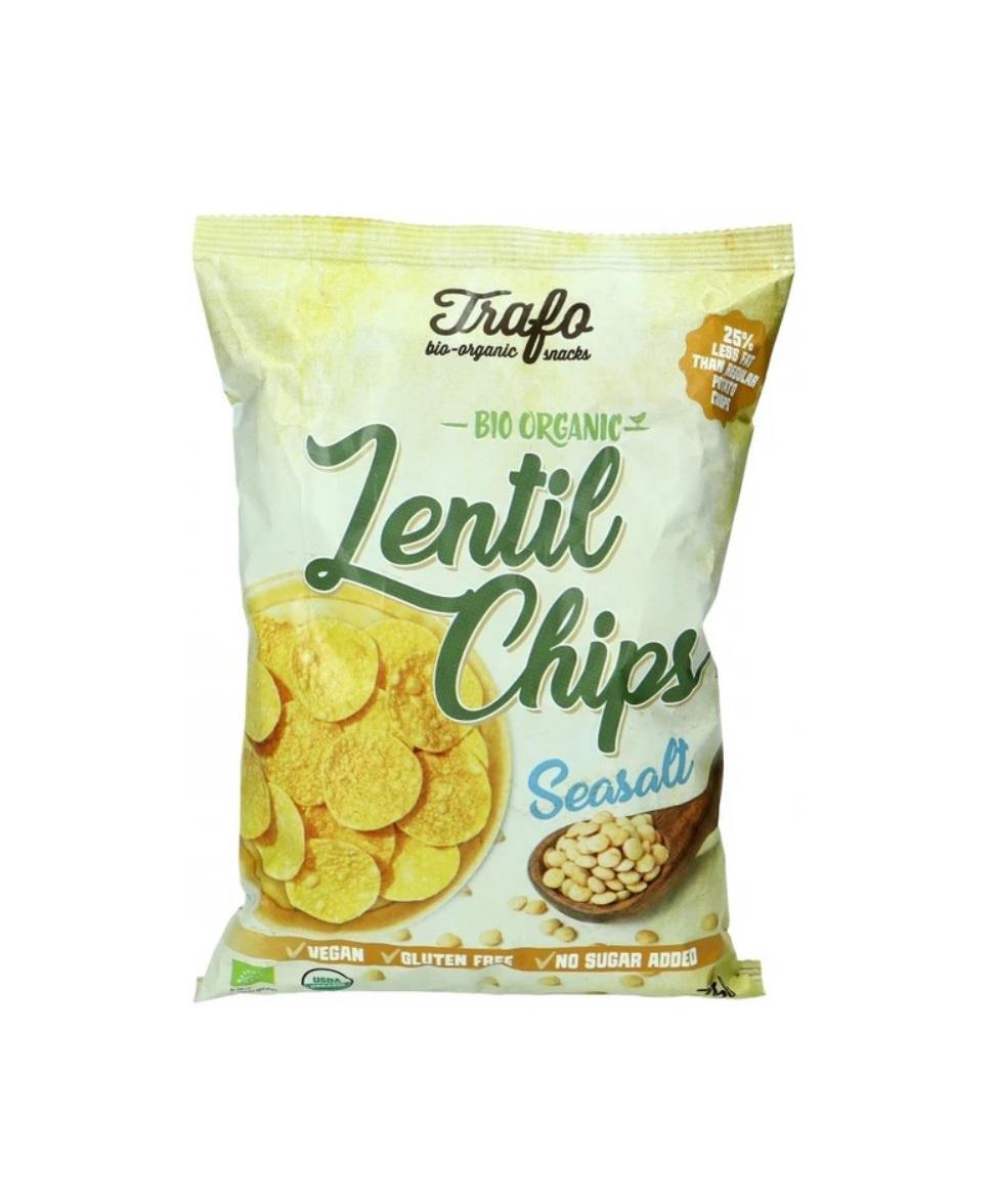 Trafo Organic Lentil Chips Seasalt - 75g