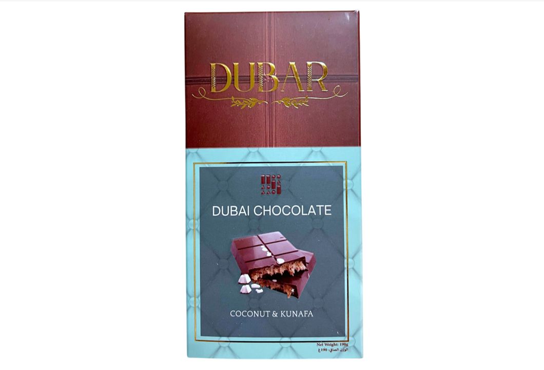 Dubar Dubai Chocolate, Coconut & Kunafa - 190g