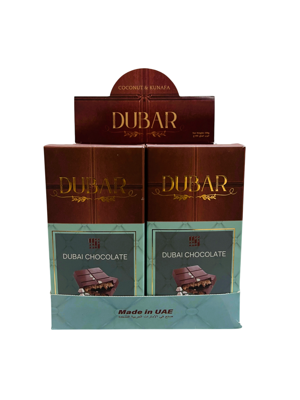 Dubar Dubai Chocolate, Coconut & Kunafa - 190g