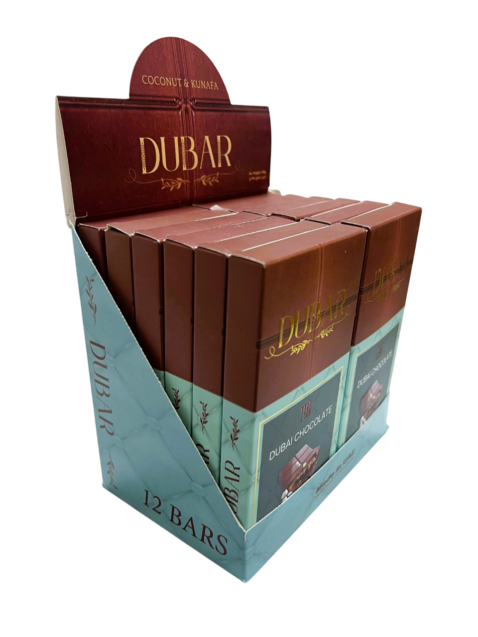 Dubar Dubai Chocolate, Coconut & Kunafa - 190g