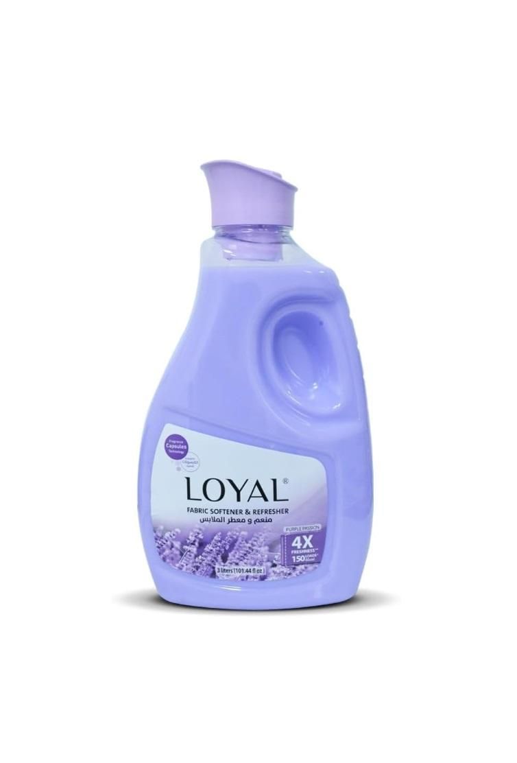 Loyal Fabric Softener, Purple Passion - 3000 ml