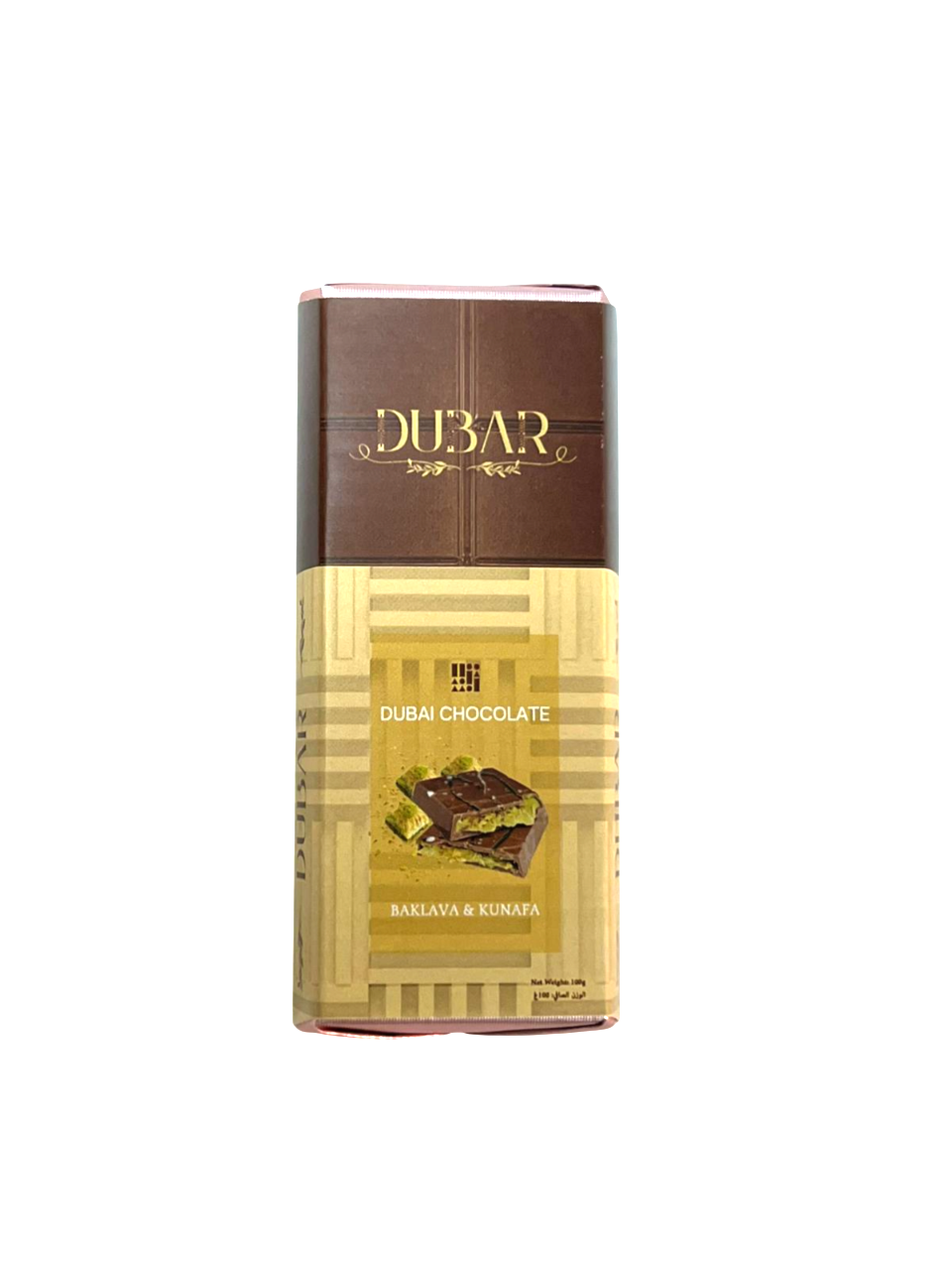 Dubar Dubai Chocolate, Baklava & Kunafa - 100g