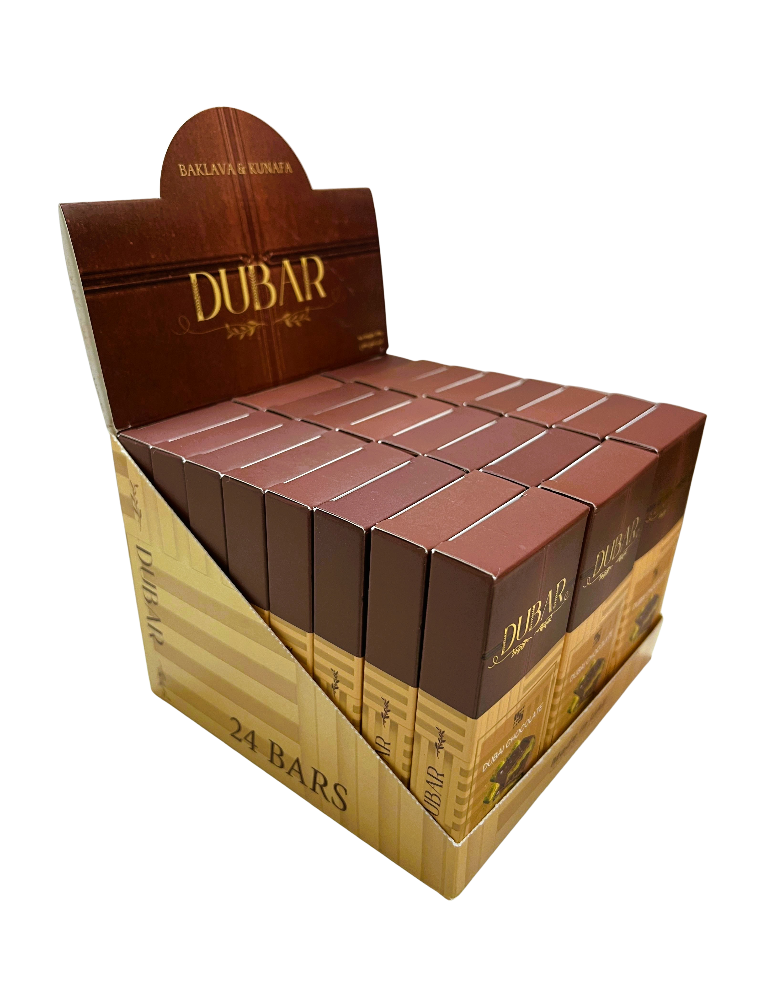 Dubar Dubai Chocolate, Baklava & Kunafa - 100g