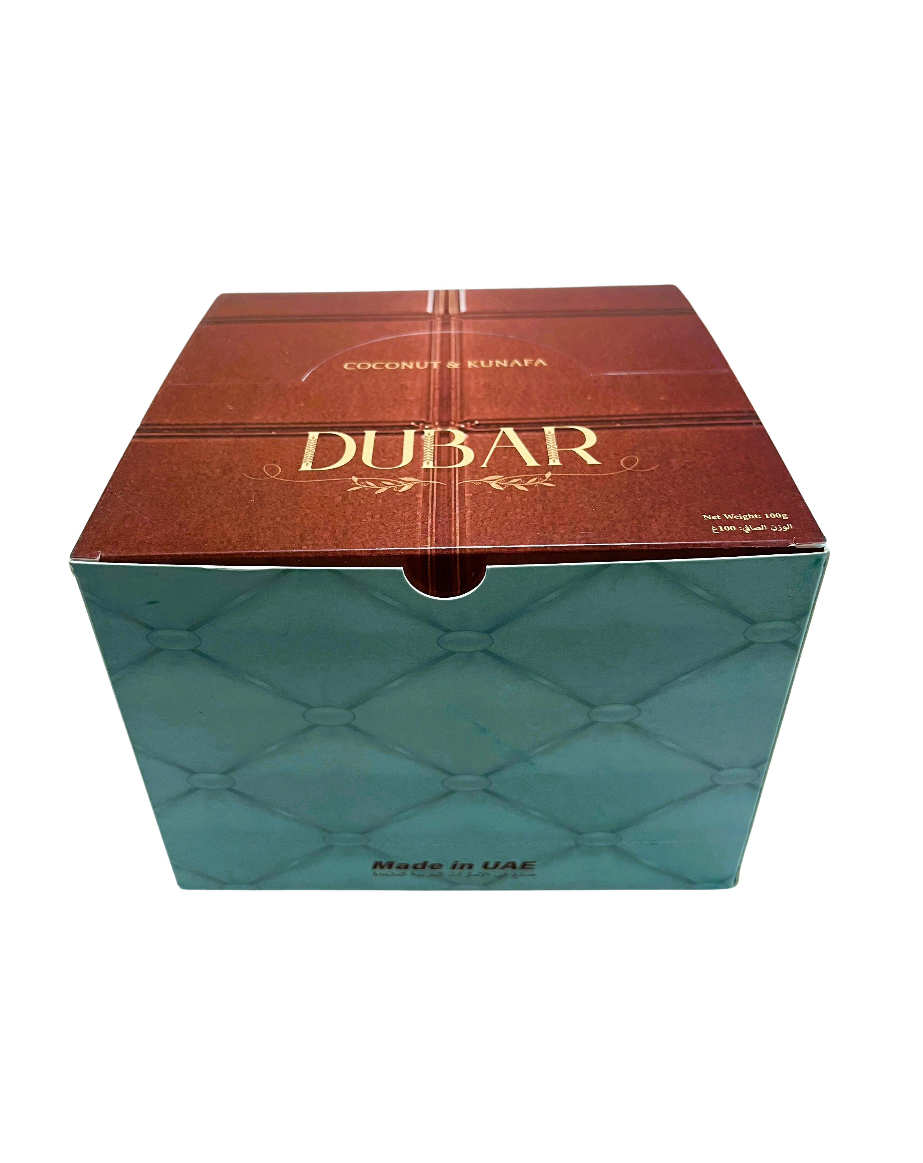 Dubar Dubai Chocolate, Coconut & Kunafa - 100g