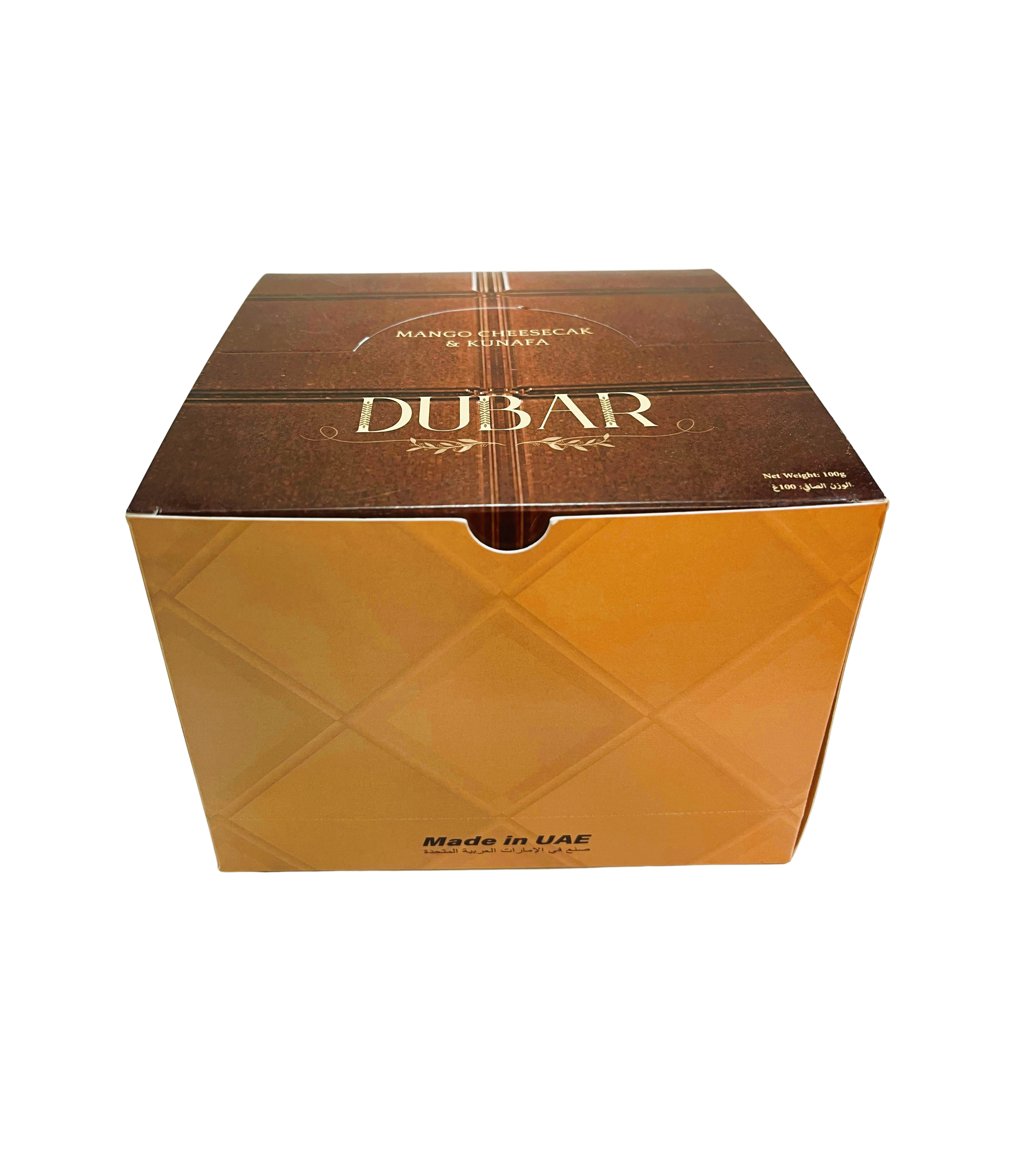 Dubar Dubai Chocolate, Mango Cheesecake & Kunafa - 100g