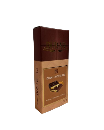 Dubar Dubai Chocolate, Mango Cheesecake & Kunafa - 100g