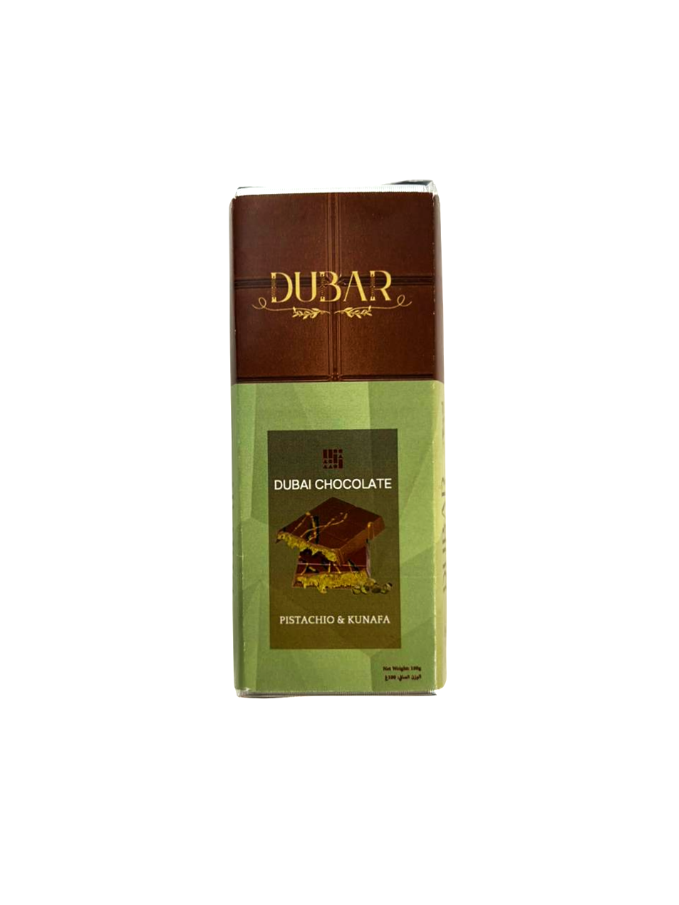 Dubar Dubai Chocolate, Pistachio & Kunafa - 100g