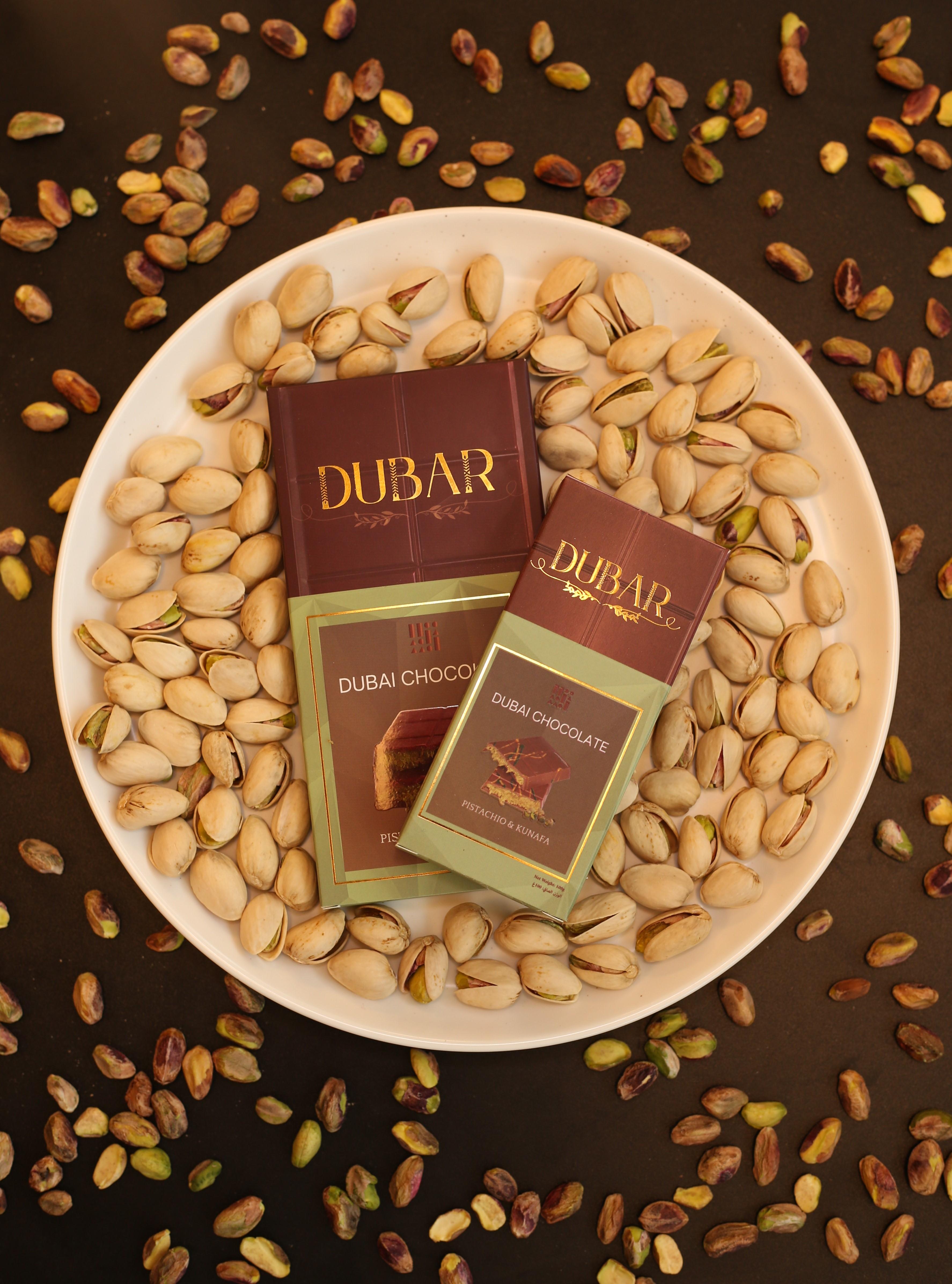 Dubar Dubai Chocolate, Pistachio & Kunafa - 100g