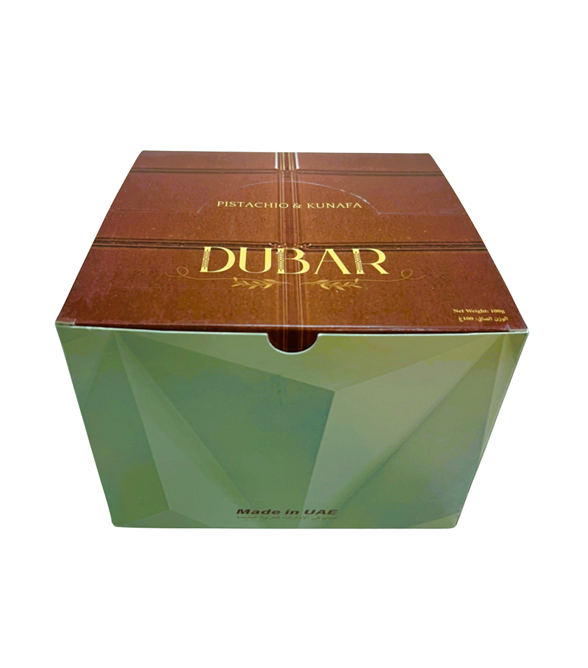 Dubar Dubai Chocolate, Pistachio & Kunafa - 100g