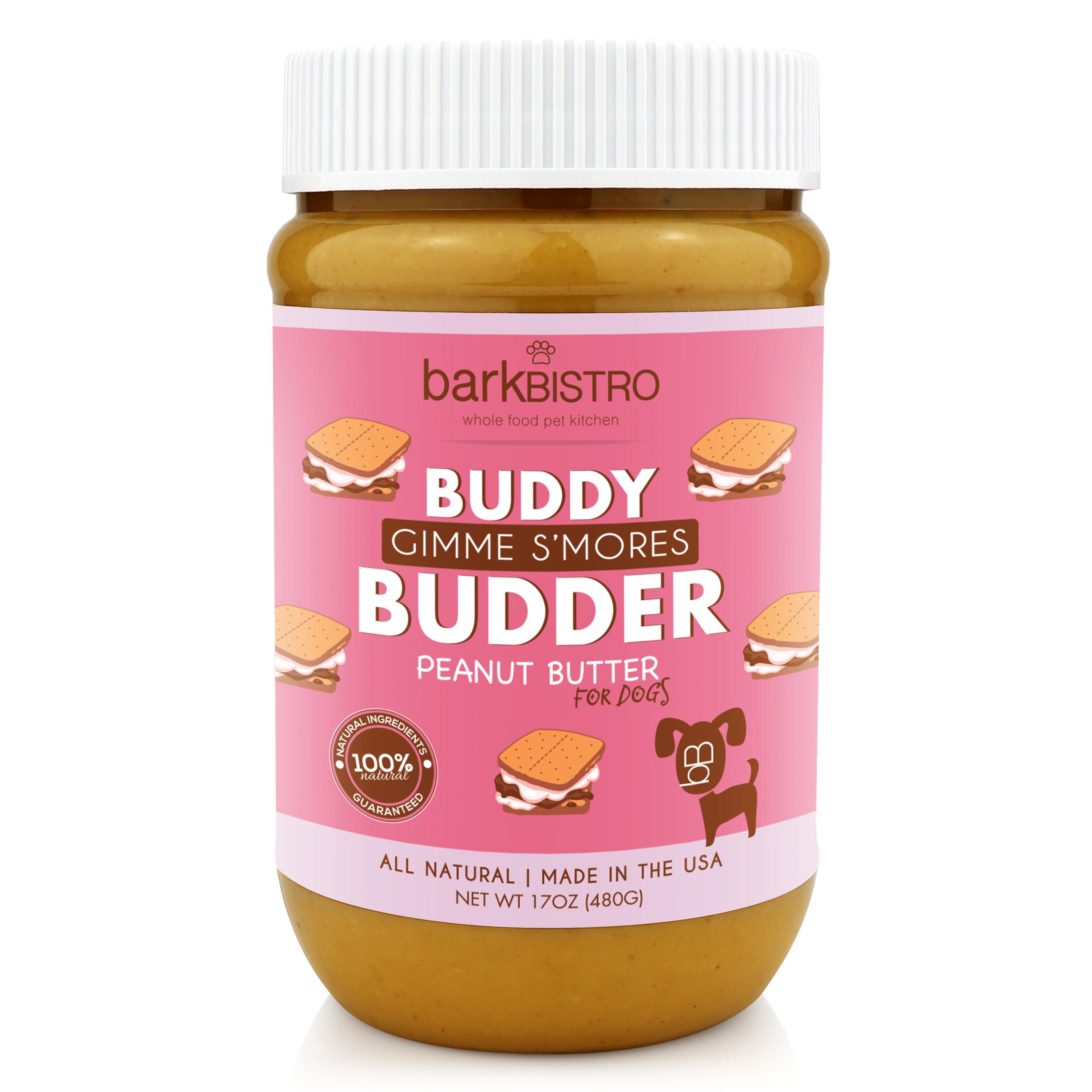Bark Bistro, Gimme S'more Buddy Budder Dog Peanut Butter - 17 oz