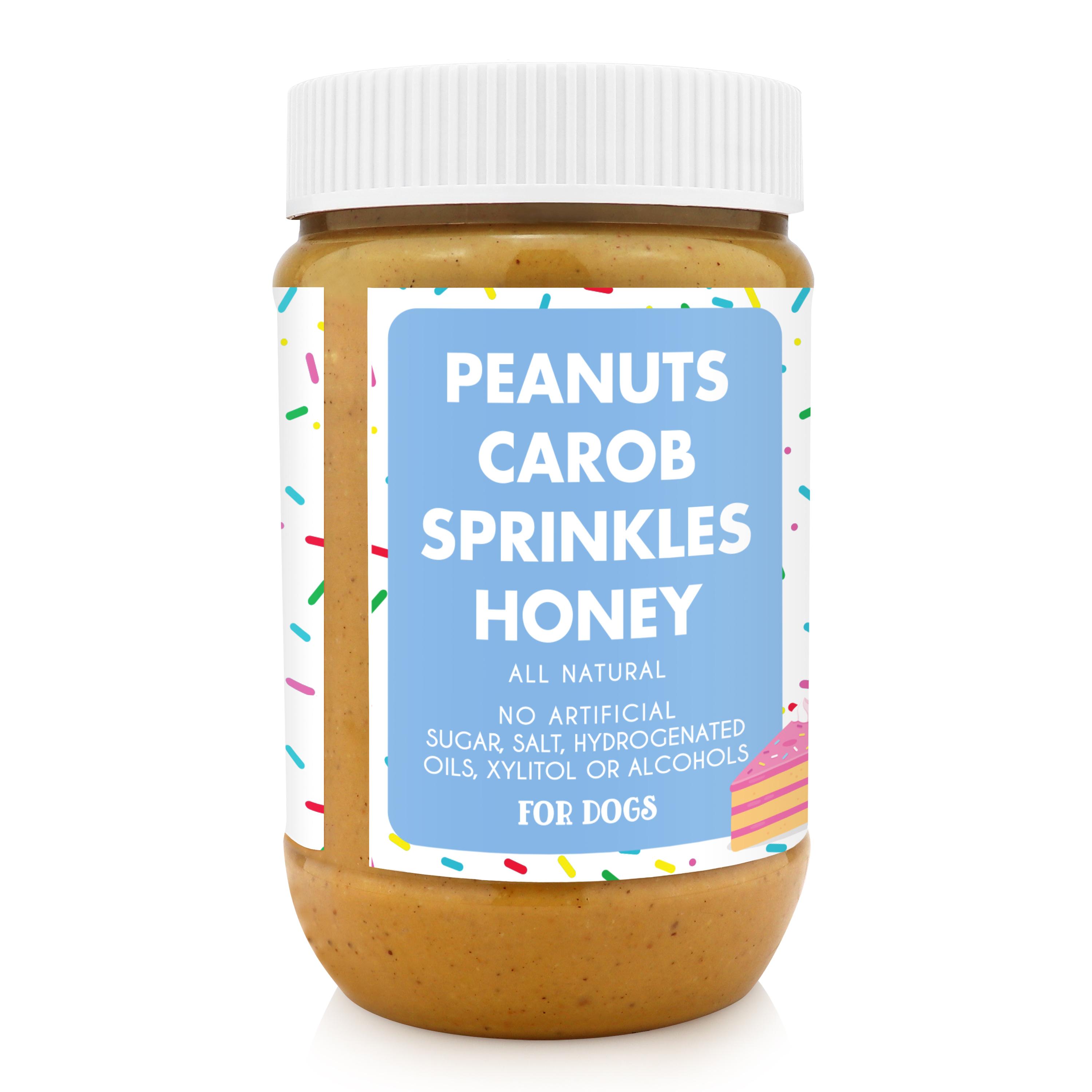 Bark Bistro, Birthday Bash Buddy Budder Dog Peanut Butter - 17 oz