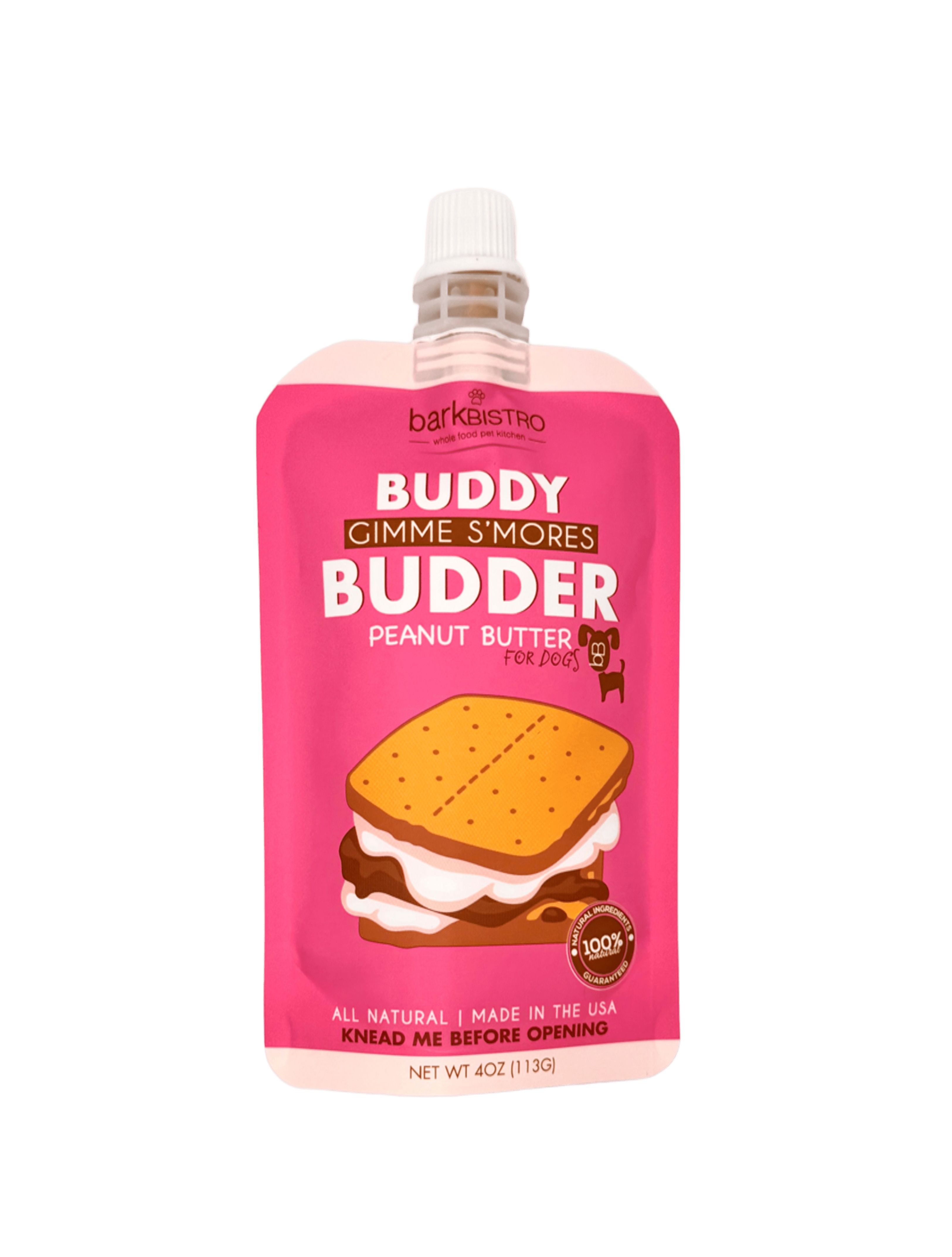 Bark Bistro, Gimme S'more Buddy Budder Squeeze Dog Peanut Butter - 4 oz